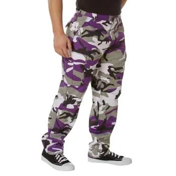 BDU Pants | Tactical Pants For Men | Ultra Violet Purple Camouflage