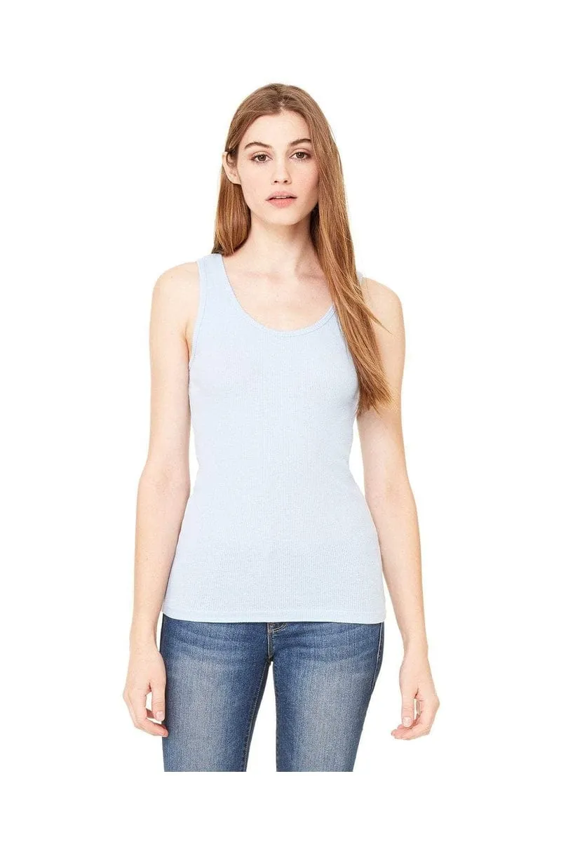 Bella Canvas 4000: Ladies' 2x1 Rib Tank