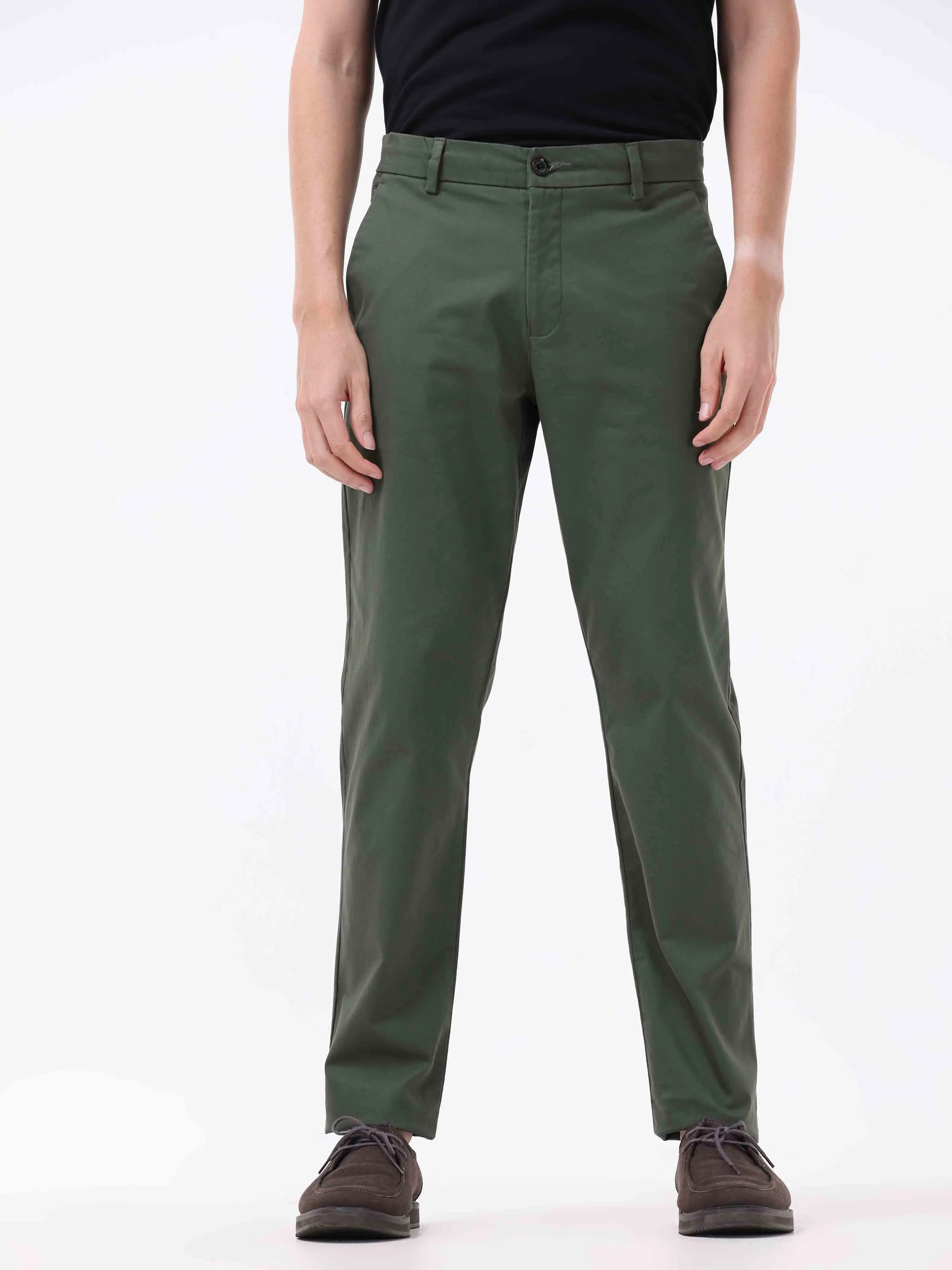 Broken Signature Pine Olive Chino