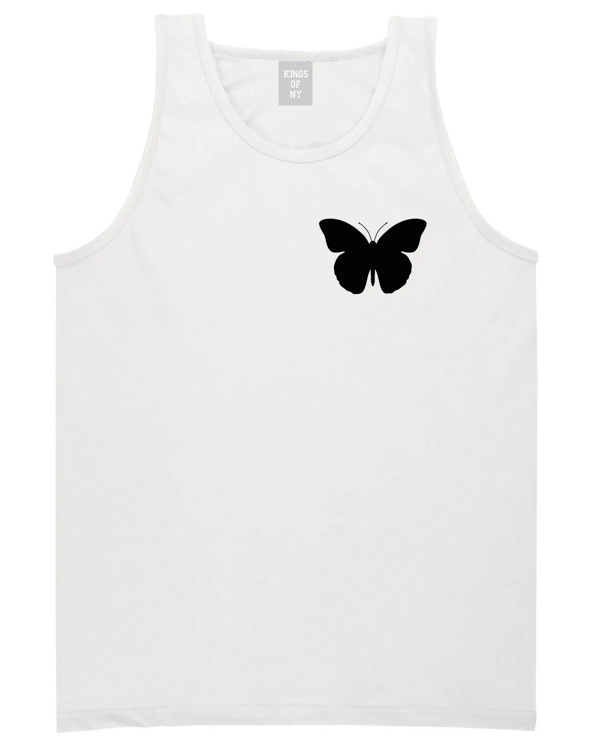 Butterfly Chest Mens Tank Top Shirt