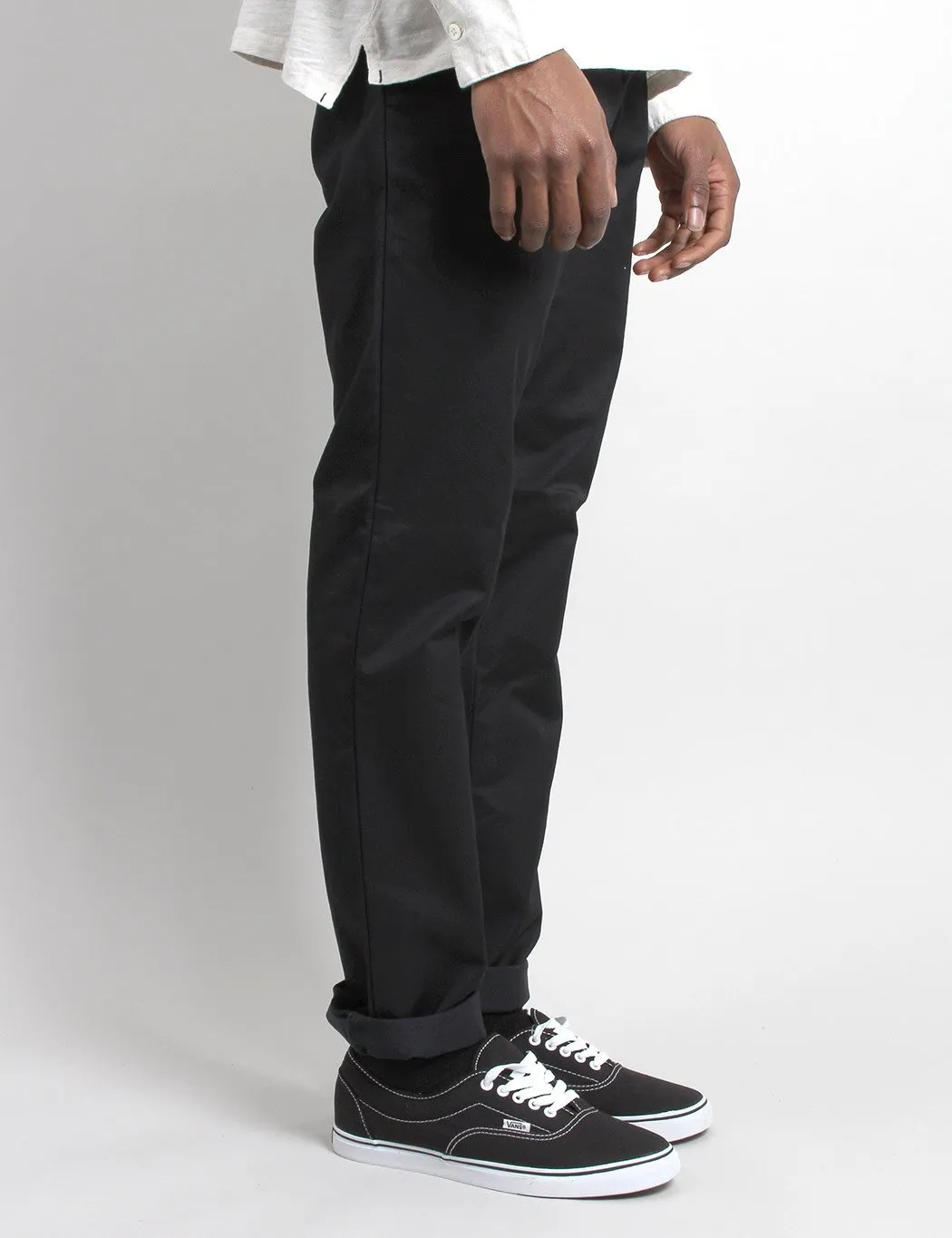 Carhartt Sid Pant Chino (27"-29") - Black Rinsed