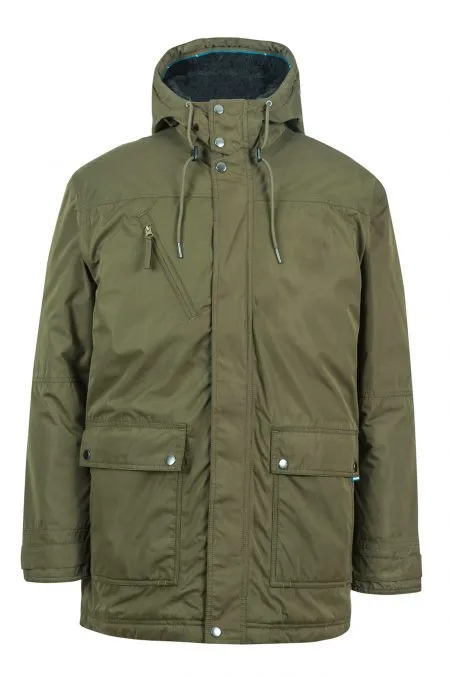 Cirrus Parka - Dark Denim | Olive Green