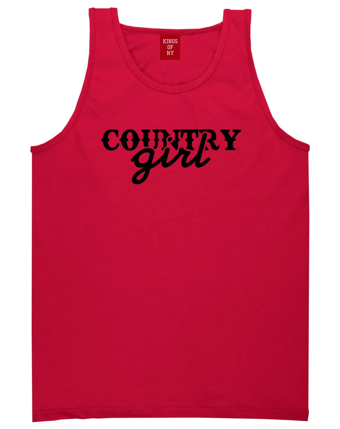 Country Girl Mens Tank Top Shirt