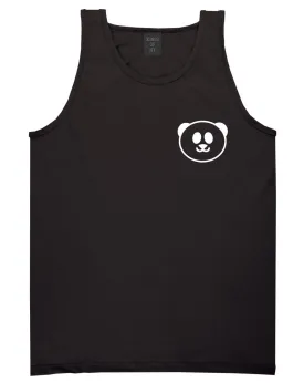 Cute Panda Chest Meme Tank Top