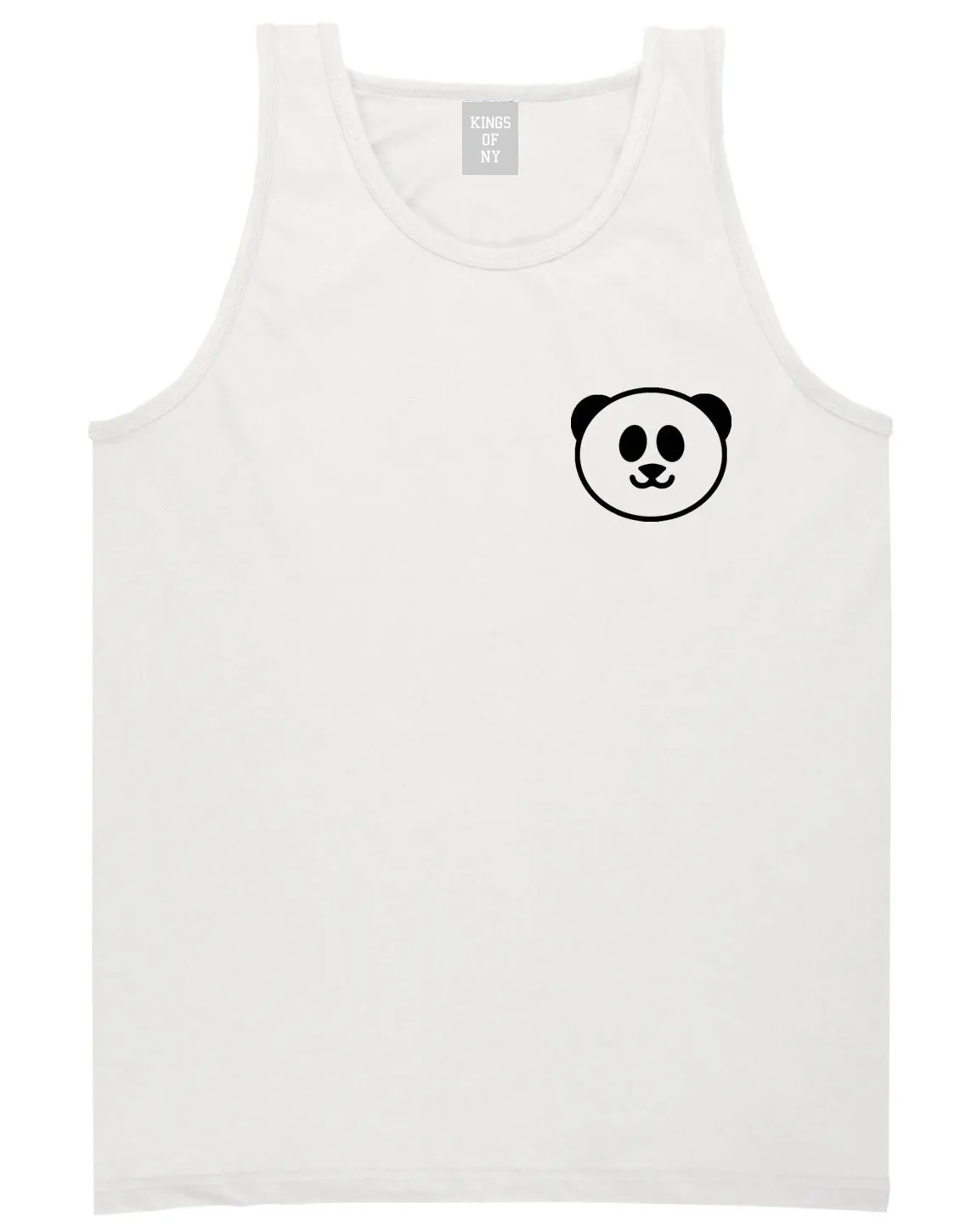 Cute Panda Chest Meme Tank Top