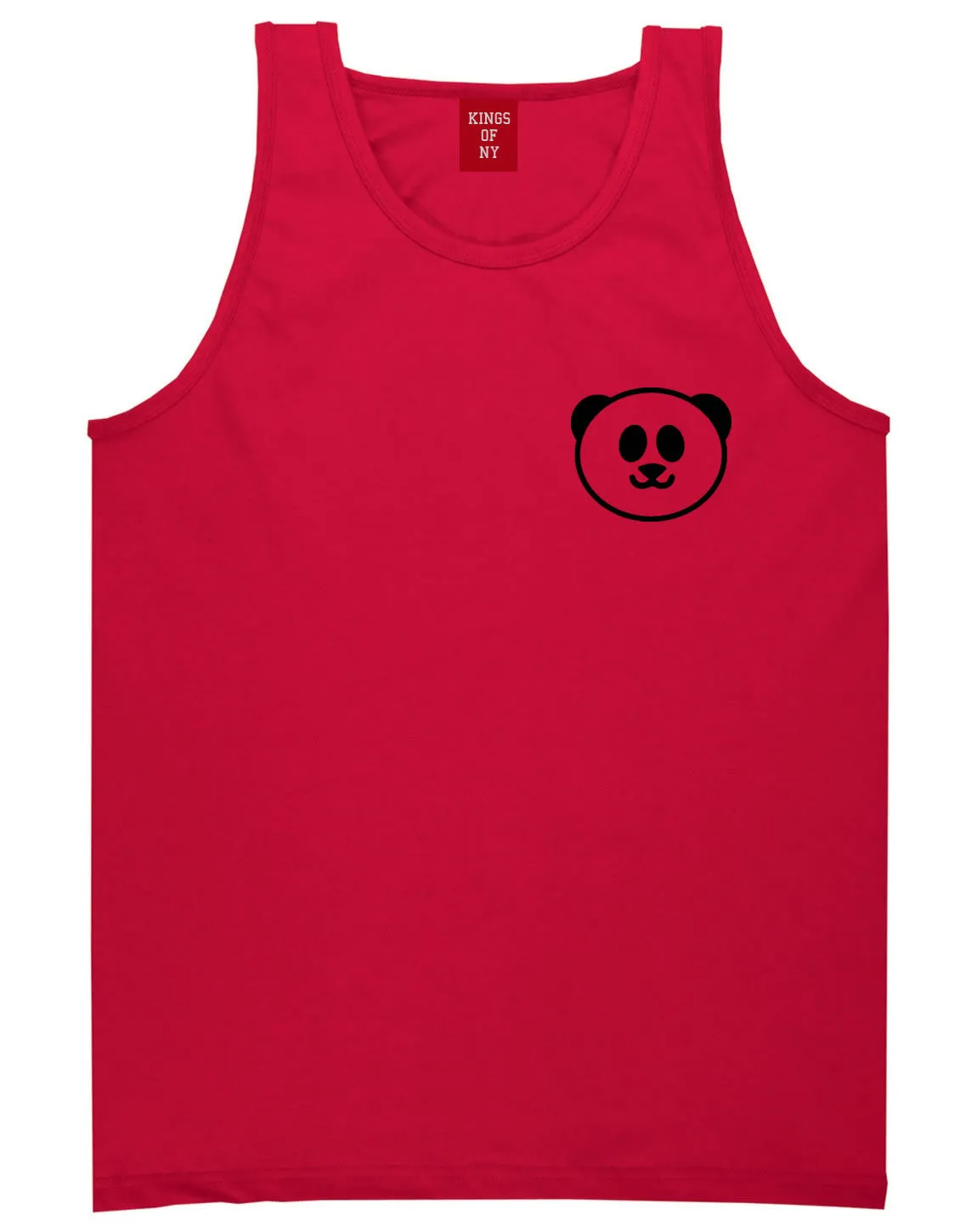 Cute Panda Chest Meme Tank Top