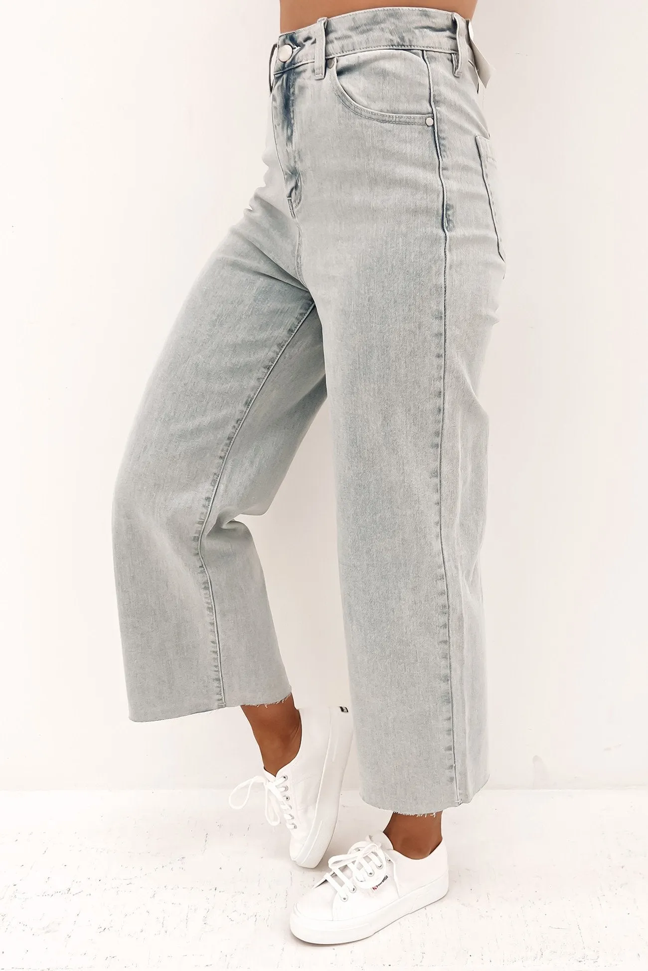 Haven Culotte Vintage Blue Wash