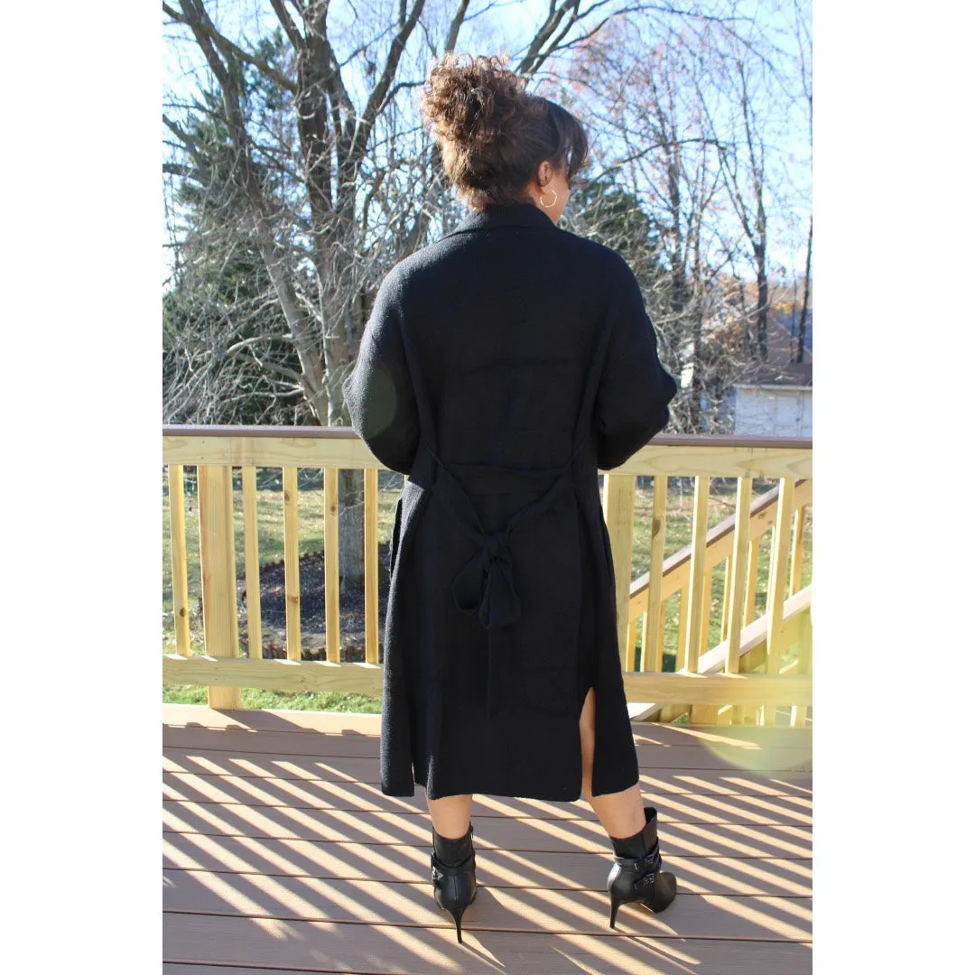 Knitted Trench Coat