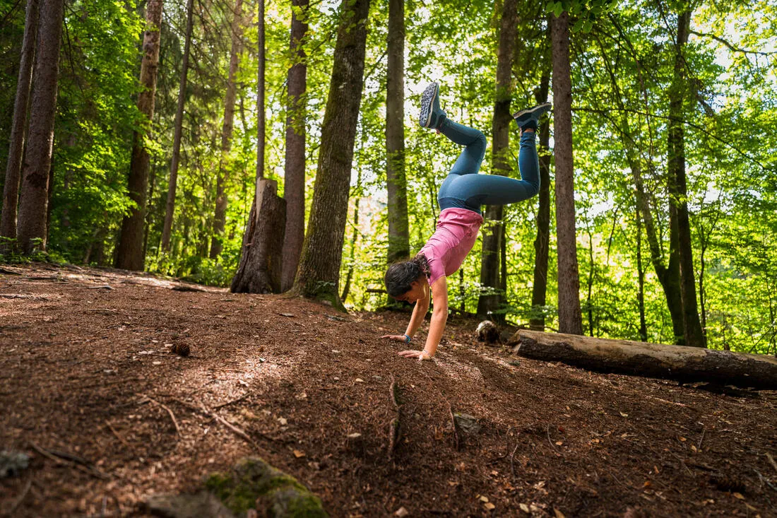 Leggings de montaña y trekking Niños 7-15 años Quechua MH500