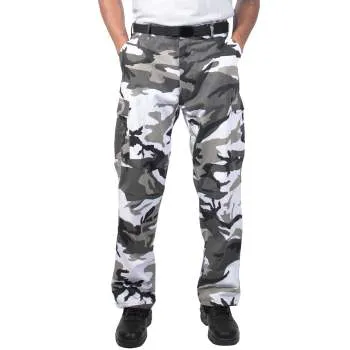 Relaxed Fit Zipper Fly BDU Pants