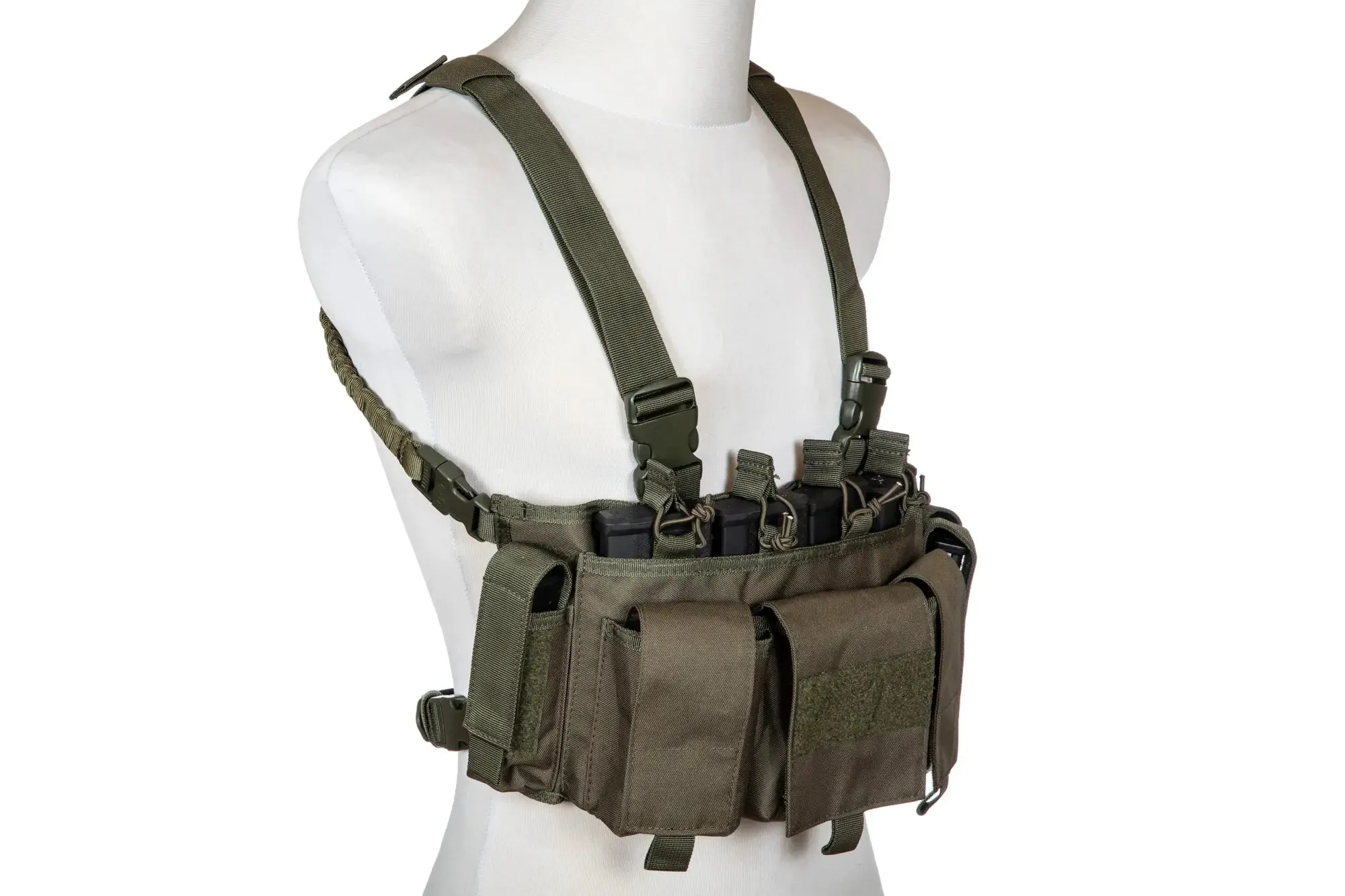 Special Ops Chestrig Tactical Vest - Green