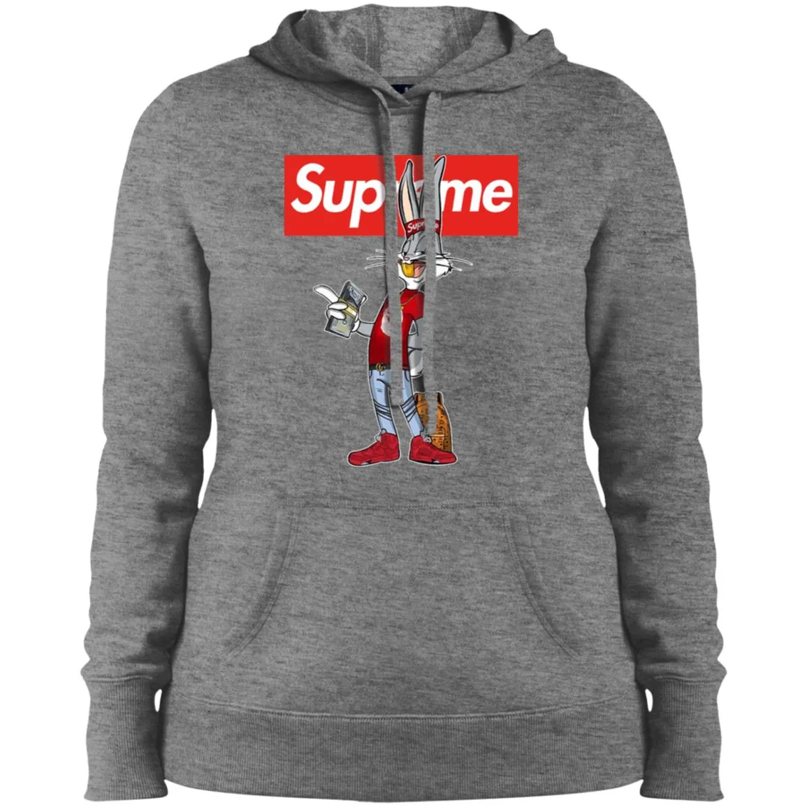 Supreme Rabbit Money Women Hooded Sweatshirt