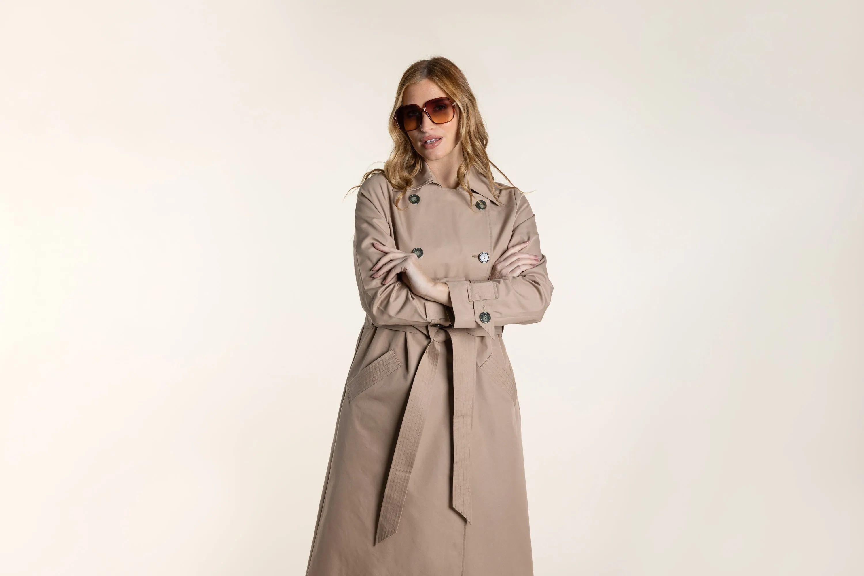 Two T's - Trench Coat Camel